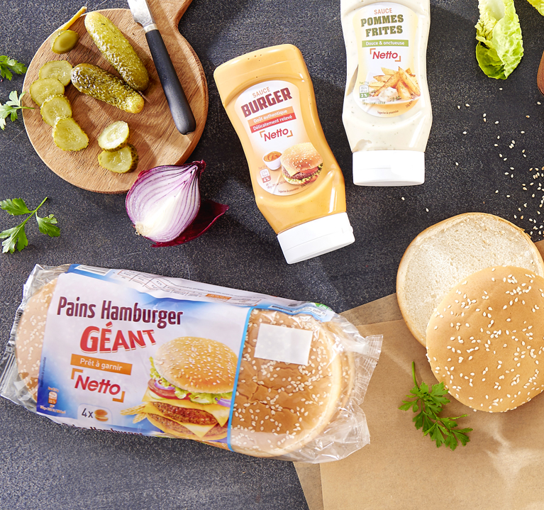 burger party Netto