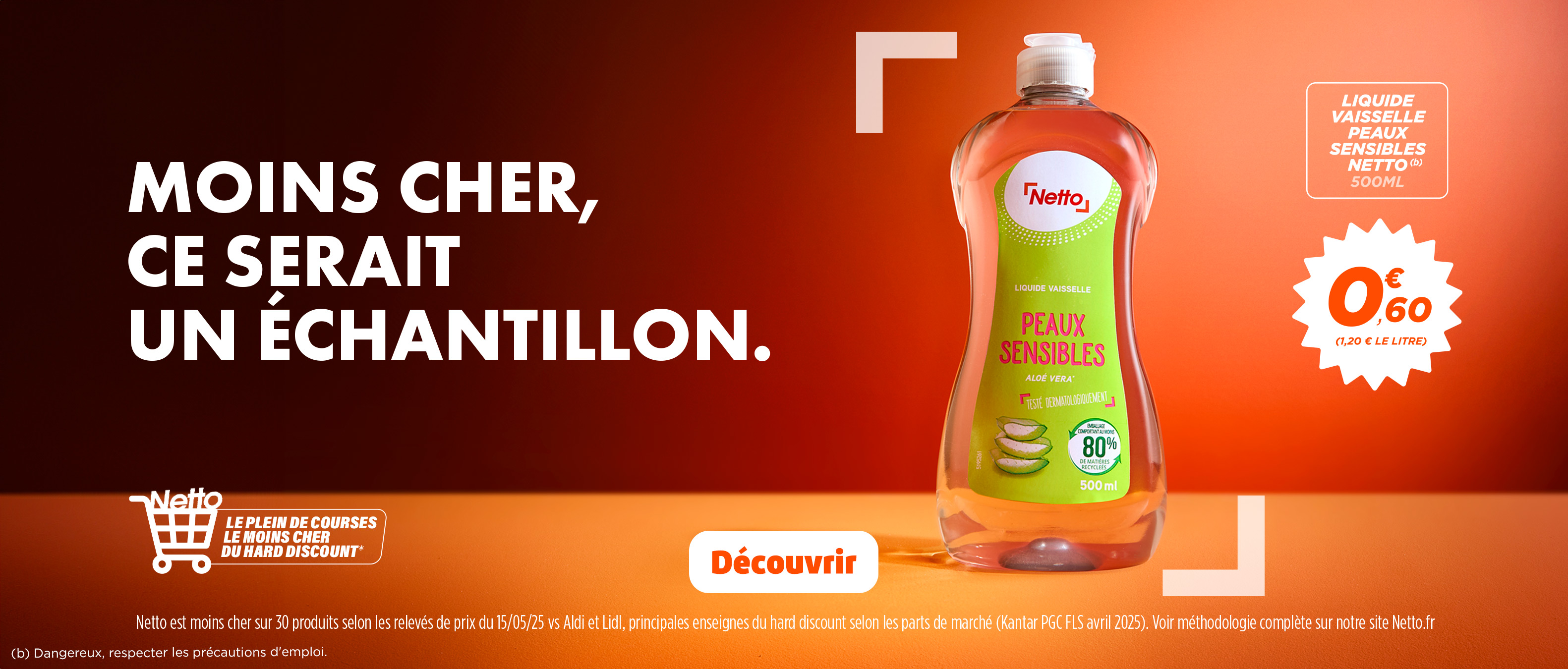 campagne notoriété liquide vaisselle