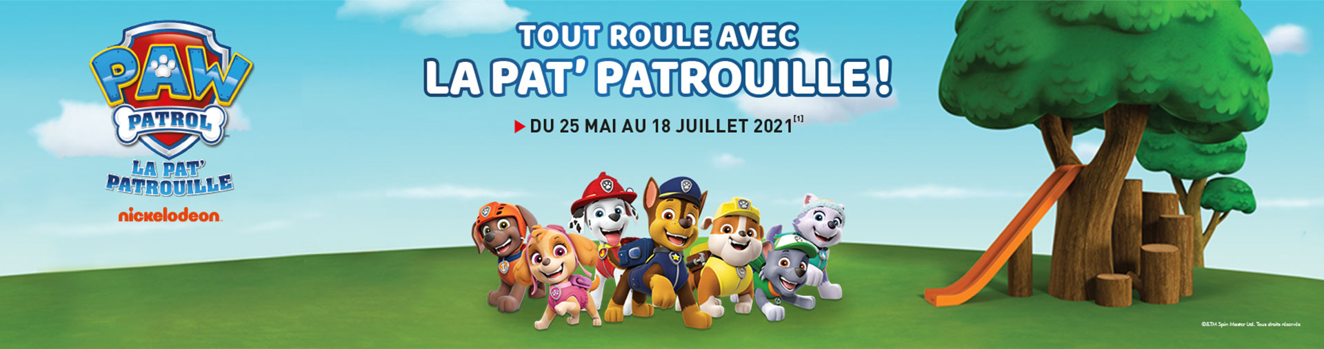 Carte d'invitation Pat Patrouille x5