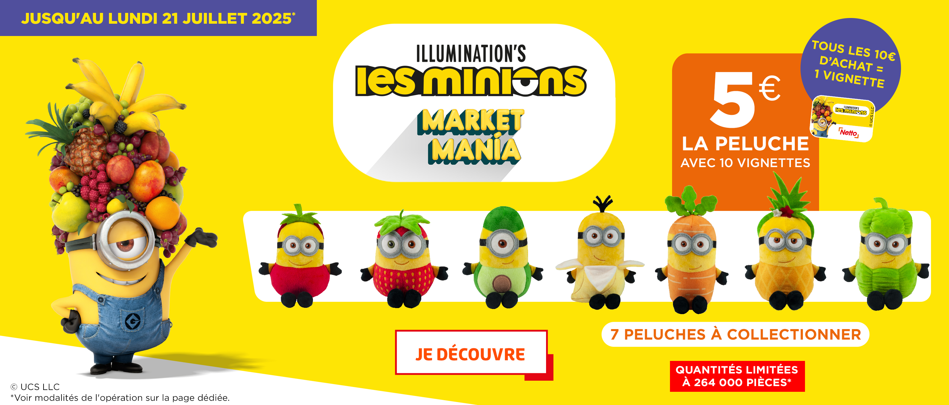 opération Les Minions chez Netto