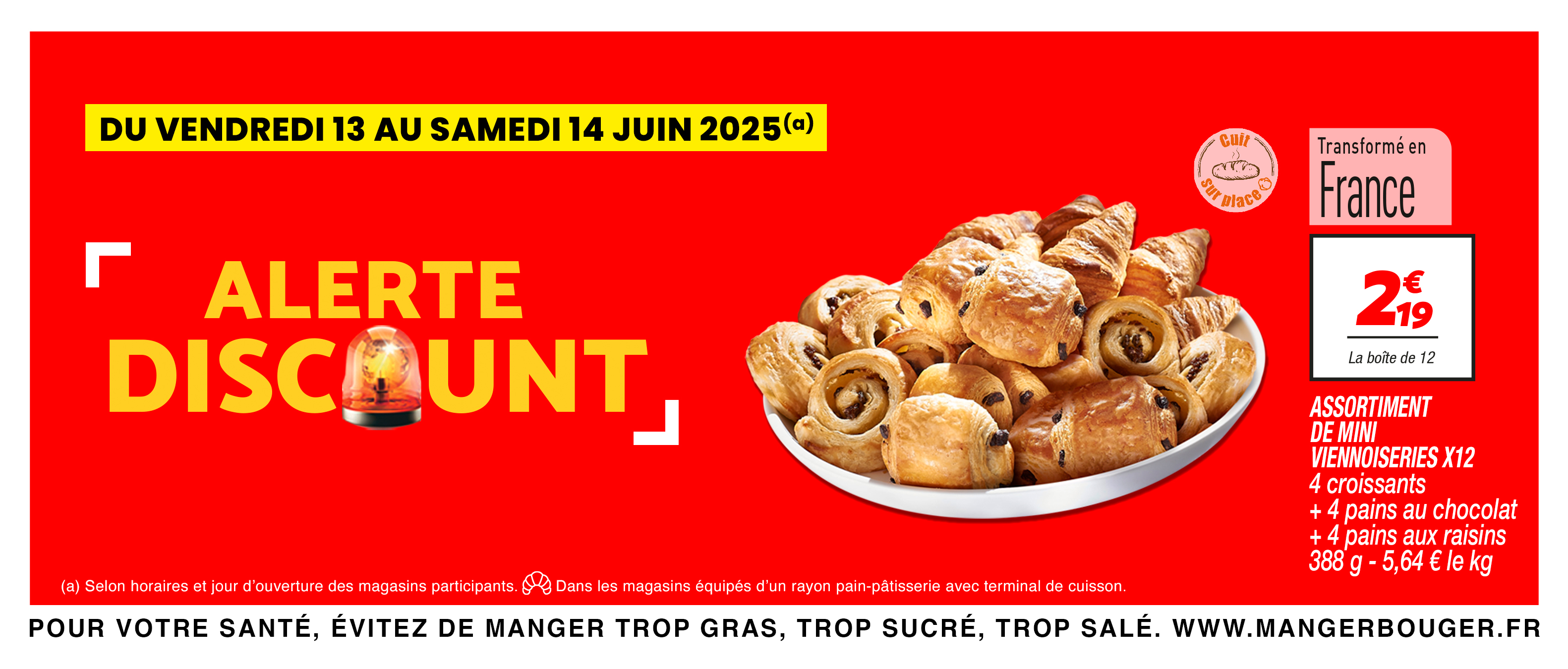 alerte discount viennoiseries chez Netto
