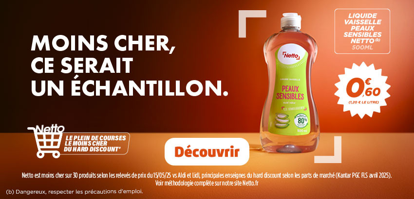 campagne notoriété liquide vaisselle