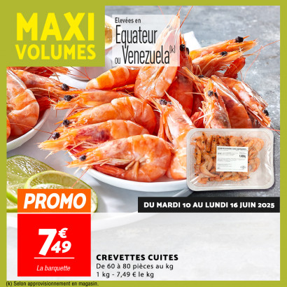 crevettes cuites Netto