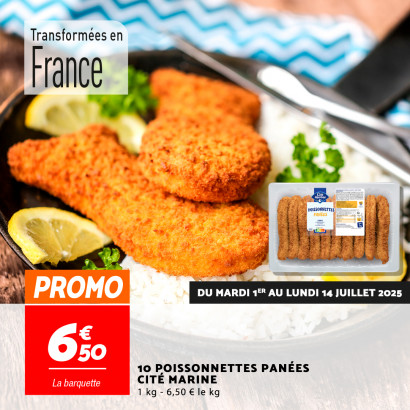 poissonnettes chez netto