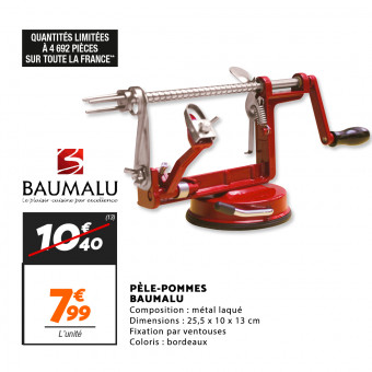 Pèle-pommes Baumalu chez Netto