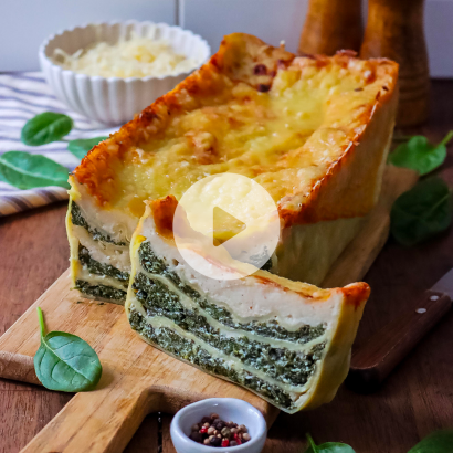 Lasagnes façon cake